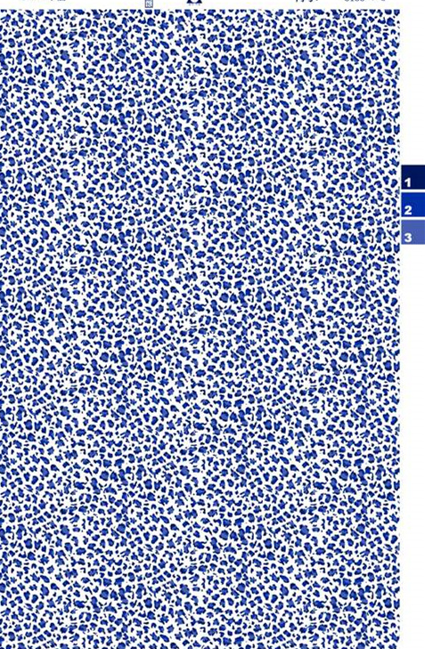 蓝白斑点肌理面料印花素材,适用于休闲服装印花设计