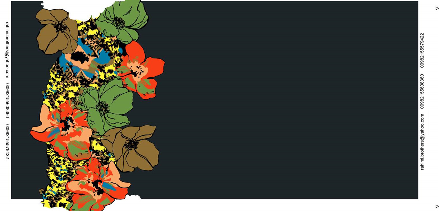 复古花卉拼贴风面料印花素材,适用于服装印花设计与数码印染