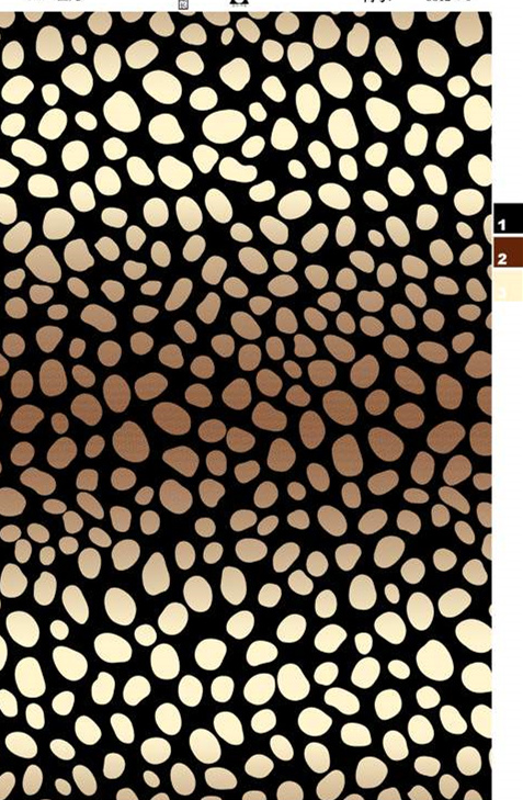抽象斑点渐变面料印花素材,适用于时尚服装印花设计