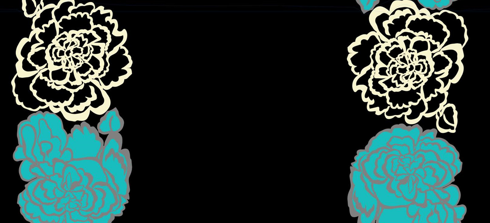 复古层叠牡丹花型面料印花素材,适用于服装印花设计