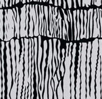 黑白波浪纹理面料印花素材，适用于服装印花设计的原创花型图