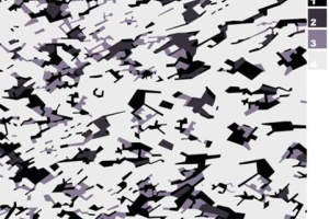 抽象几何碎形面料印花素材，适用于潮流服装印花设计