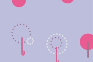 简约几何风面料印花素材，适用于T恤与童装服装印花设计