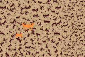 复古蝴蝶群舞面料印花素材，适用于服装印花设计与数码印染