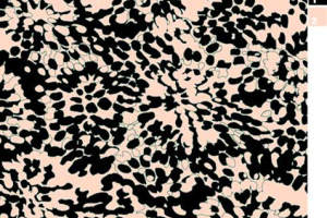 黑粉抽象肌理面料印花素材，适用于服装印花设计与数码印染