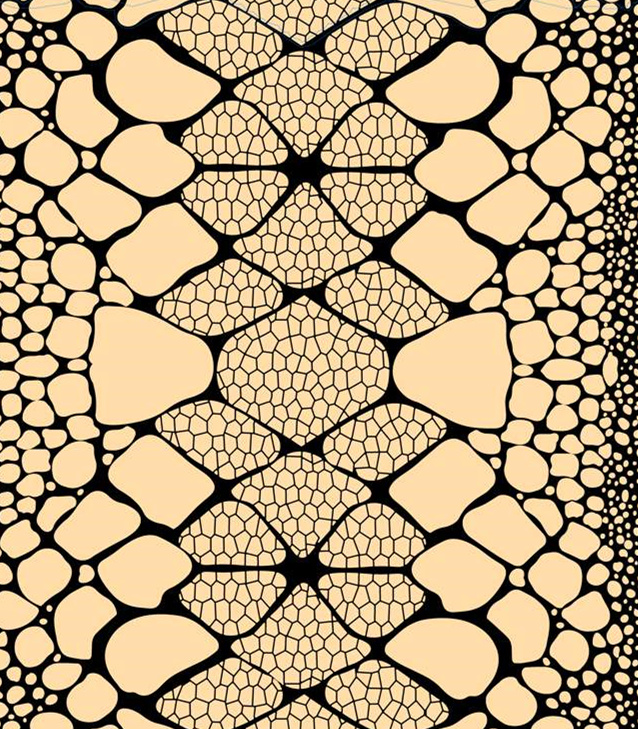 抽象蜂巢肌理面料印花素材,适用于高端服装印花设计