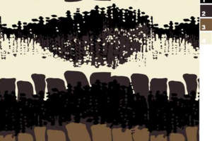 抽象肌理风面料印花素材，适用于服装印花设计的高质感图案