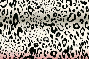 抽象豹纹渐变面料印花素材，适用于时尚服装印花设计