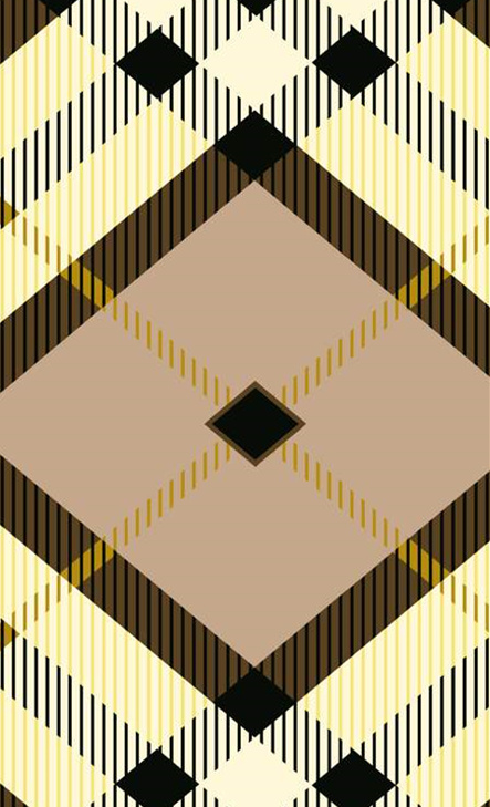 几何菱形格纹面料印花素材,适用于休闲服装印花设计