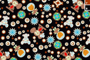 童趣卡通风格面料印花素材，适用于儿童服装印花设计