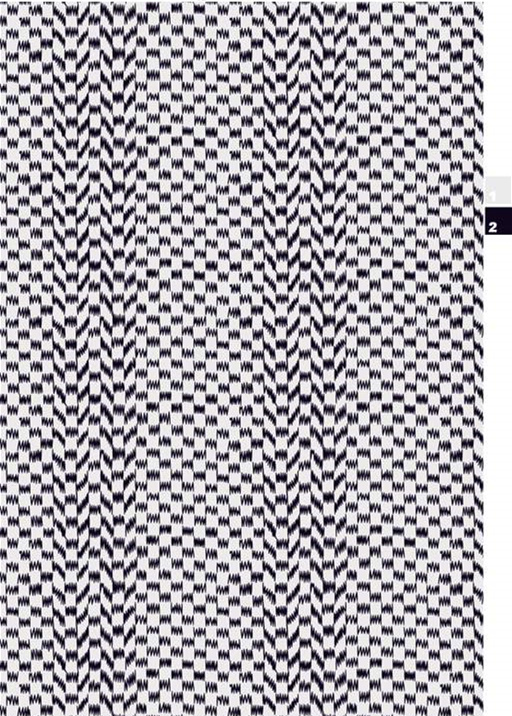 黑白几何波浪纹面料印花素材,适用于休闲服装印花设计