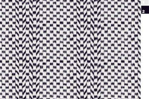 黑白几何波浪纹面料印花素材，适用于休闲服装印花设计