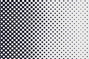 简约几何波点渐变面料印花素材，适用于服装印花设计