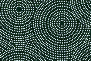 深绿底白点螺旋纹面料印花素材，适用于服装印花设计