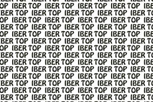 简约字母重复排列面料印花素材，适用于服装印花设计