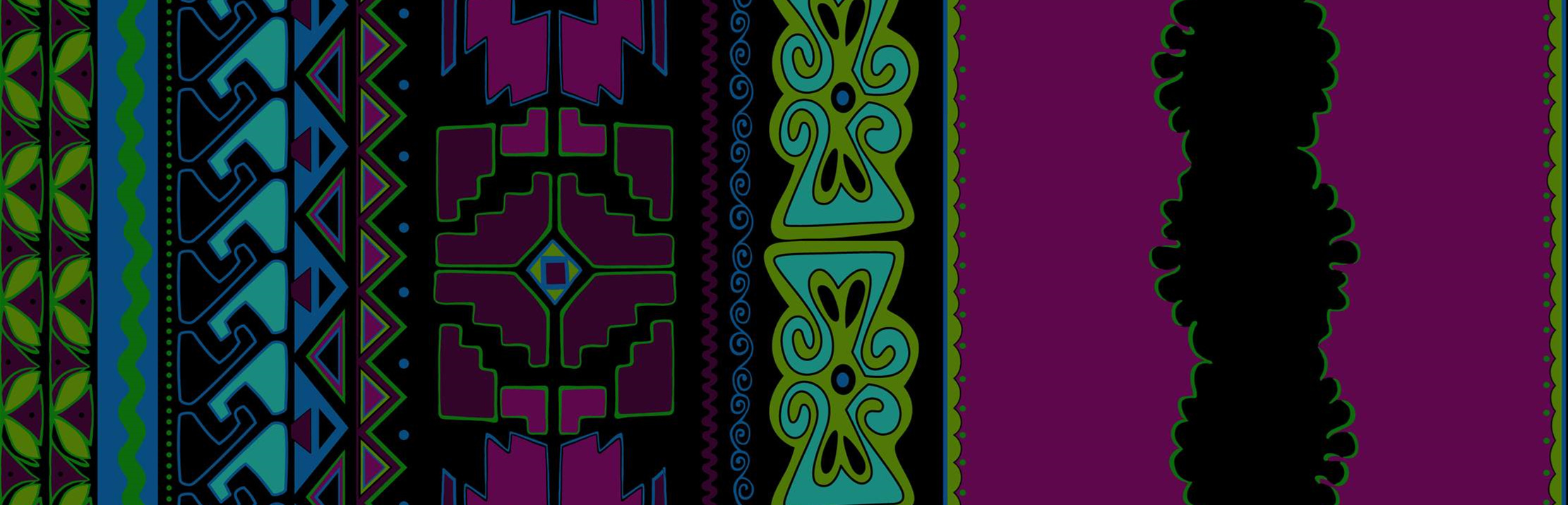 民族风几何图案面料印花素材,适用于服装印花设计与定制