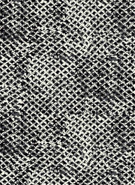 黑白几何编织纹理面料印花素材,适用于服装印花设计