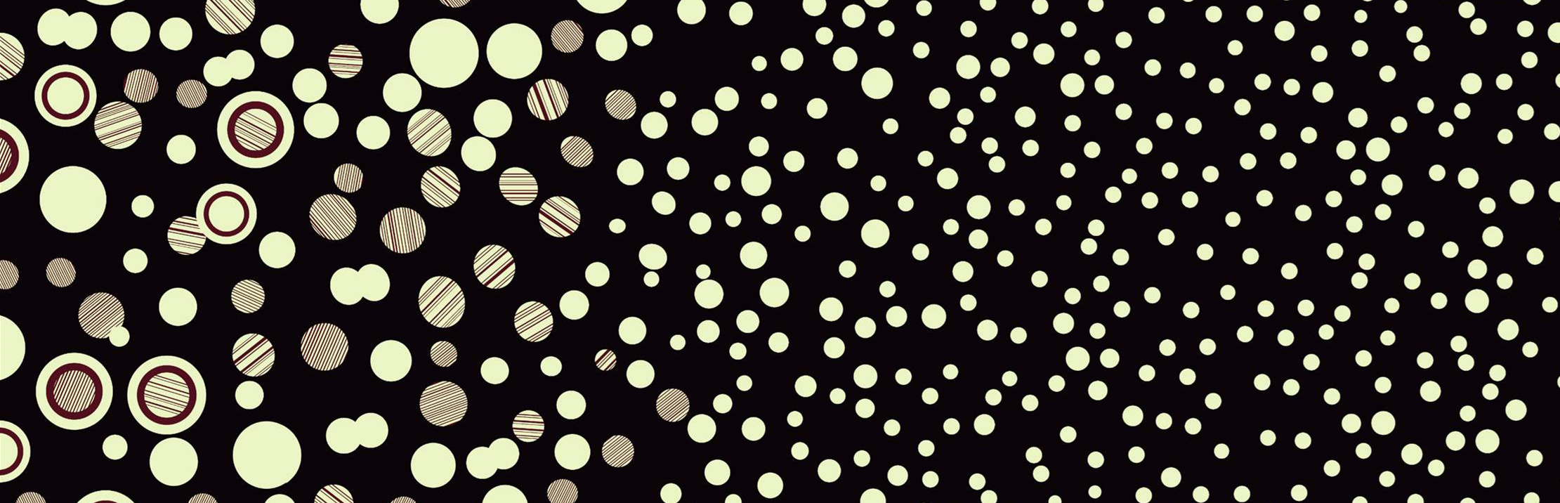 抽象圆点渐变面料印花素材,适用于时尚服装印花设计