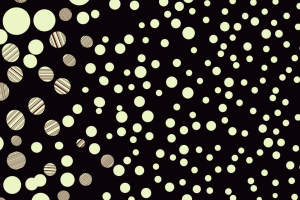 抽象圆点渐变面料印花素材，适用于时尚服装印花设计