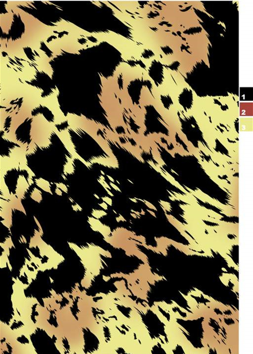 抽象泼墨风面料印花素材,适用于服装印花设计的高对比纹理图案