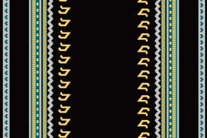 复古几何条纹面料印花素材，适用于服装印花设计与数码印染