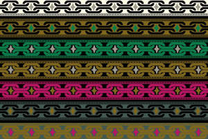 复古链条纹面料印花素材，适用于服装印花设计的高清条带图案