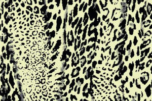 复古豹纹面料印花素材，适用于服装印花设计的高清纹理图