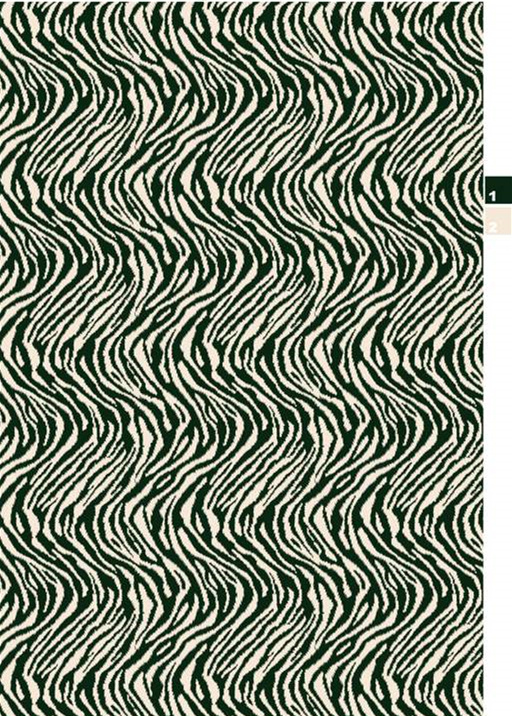 深绿斑马纹面料印花素材,适用于服装印花设计的高辨识度纹理图案