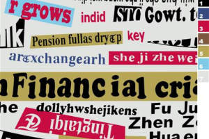 复古拼贴风面料印花素材，适用于服装印花设计与创意服饰开发