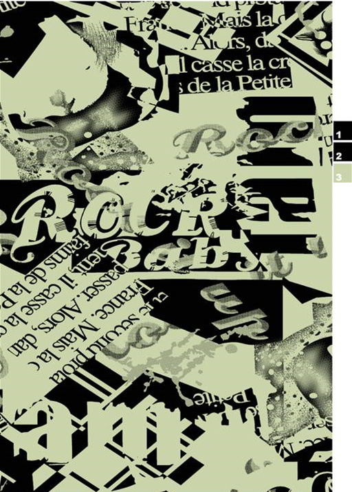 复古拼贴风面料印花素材,适用于潮牌服装印花设计