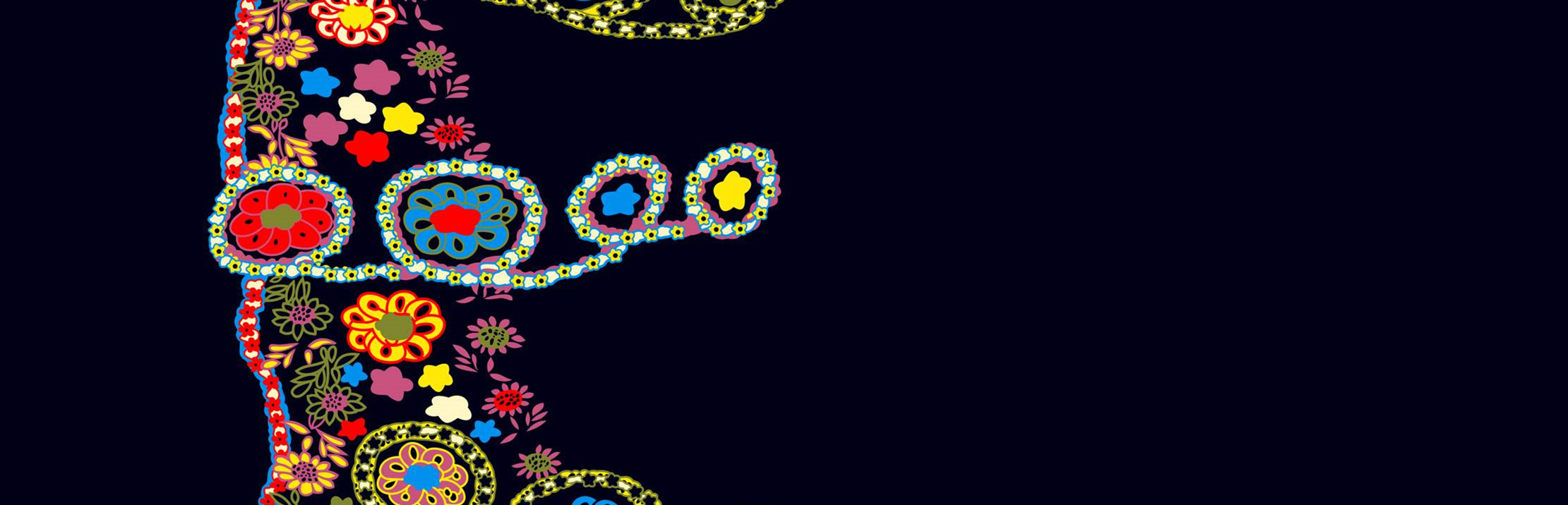 复古民族风花卉面料印花素材,适用于服装印花设计与定制