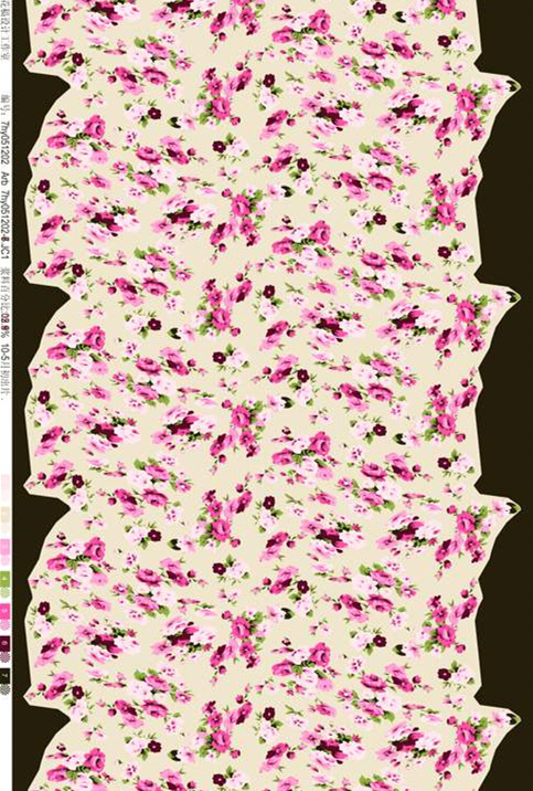 复古碎花面料印花素材图,适用于女装衬衫与连衣裙服装印花设计