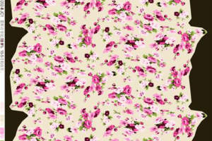 复古碎花面料印花素材图，适用于女装衬衫与连衣裙服装印花设计