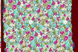 清新繁花面料印花素材，适用于春夏服装印花设计