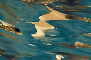 流动水纹面料印花素材，适用于夏季服装印花设计