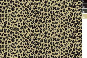 经典豹纹面料印花素材图，适用于服装印花设计与数码印染