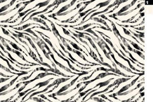 黑白斑马纹面料印花素材，适用于服装印花设计的高清纹理图