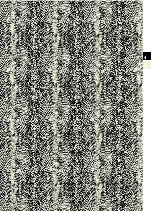 复古蛇皮纹理面料印花素材,适用于服装印花设计与高端成衣开发