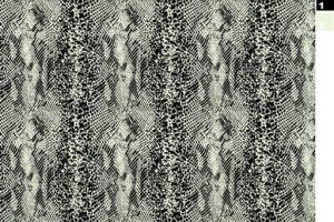 复古蛇皮纹理面料印花素材，适用于服装印花设计与高端成衣开发