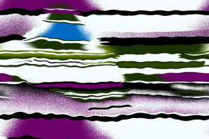 抽象波浪纹理面料印花素材，适用于潮流服装印花设计