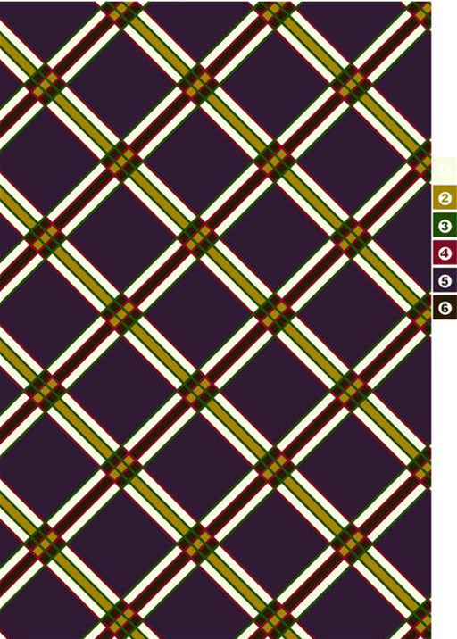 经典格纹面料印花素材,适用于服装印花设计的高清纹理图