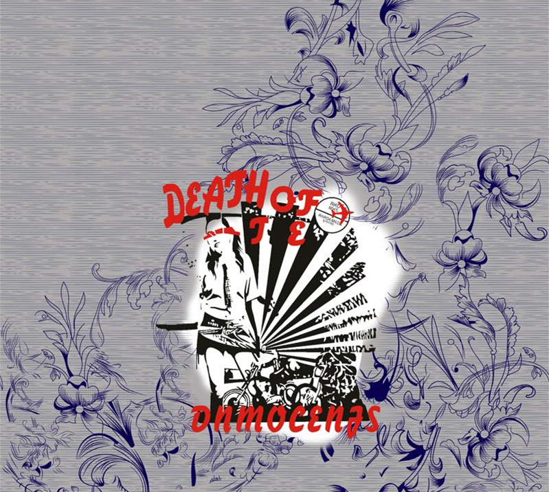 复古朋克风面料印花素材,适用于T恤与街头服装印花设计