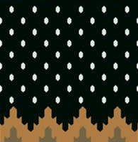 民族风几何图案面料印花素材，适用于服装印花设计与定制