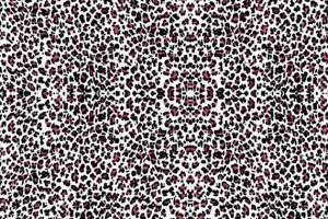 复古豹纹面料印花素材图，适用于服装印花设计与数码印染