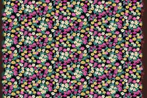 密集小碎花面料印花素材，适用于春夏服装印花设计