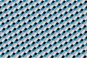 蓝白黑斜格几何面料印花素材，适用于春夏服装印花设计