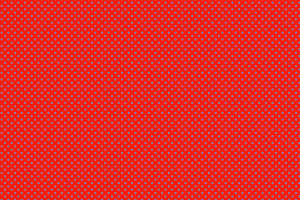 红色底蓝点波点面料印花素材，适用于服装印花设计与数码印染