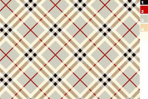 经典格纹面料印花素材图，适用于服装印花设计与数码印制