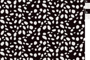 黑白斑点肌理面料印花素材，适用于服装印花设计与数码印染