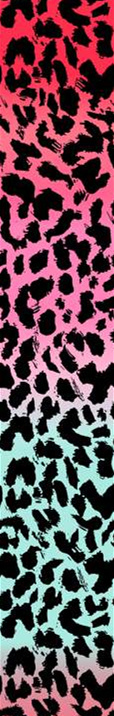 渐变豹纹面料印花素材,适用于时尚服装印花设计